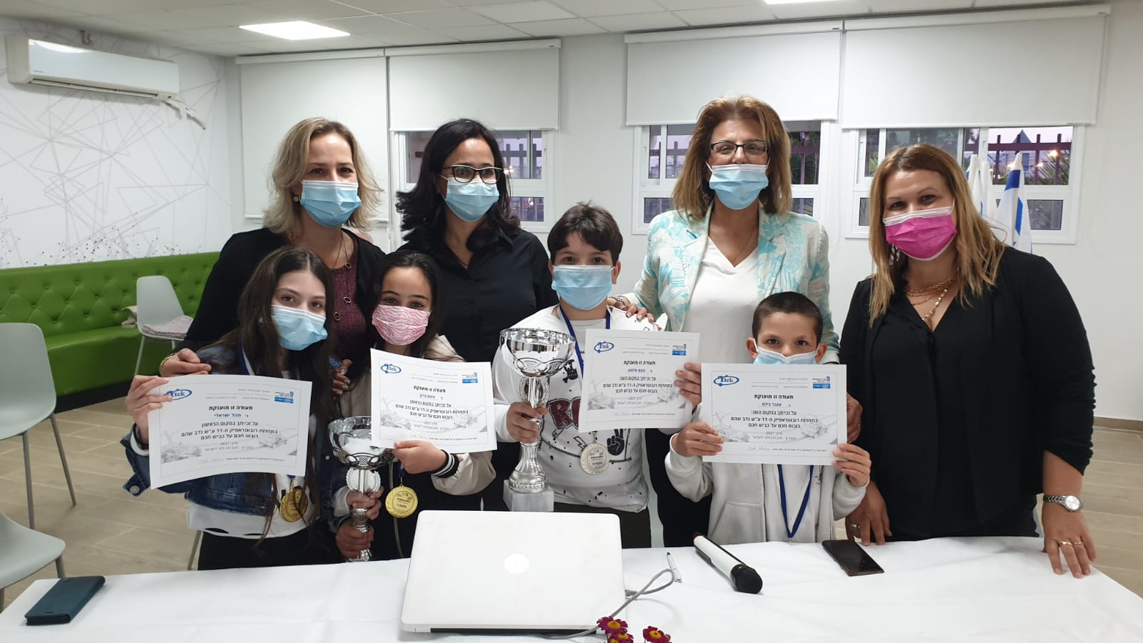 התלמידים הזוכים 