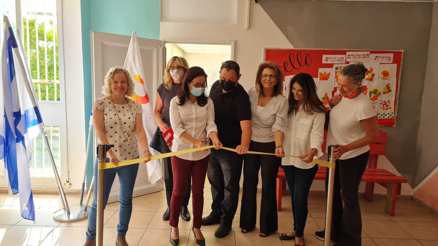 חנוכת המרחב בבית אקשטיין 