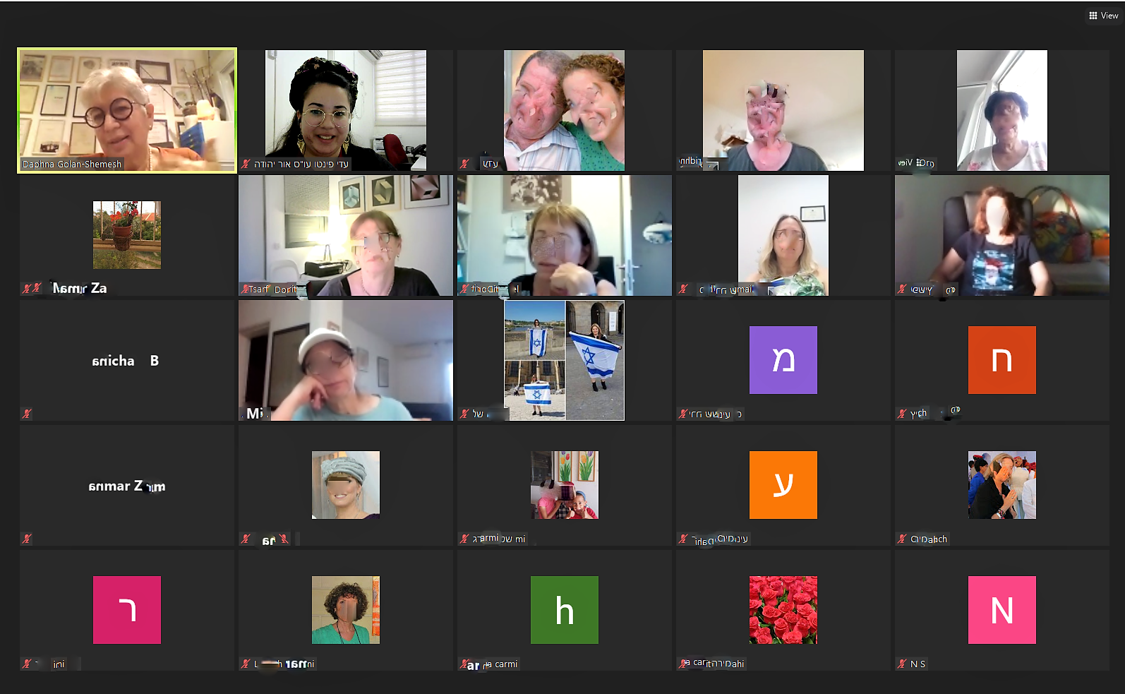 הרצאות בזום 