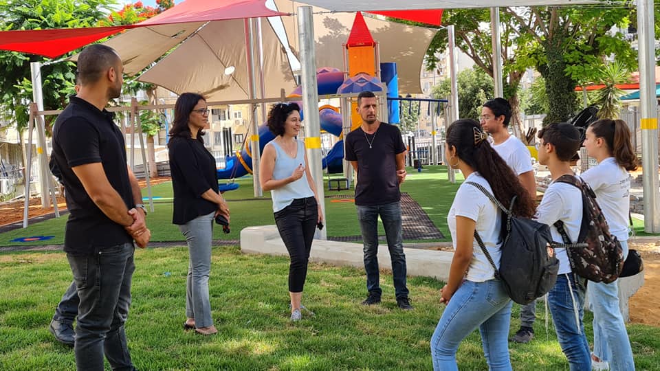 סיור עבודה בשכונת ההסתדרות 