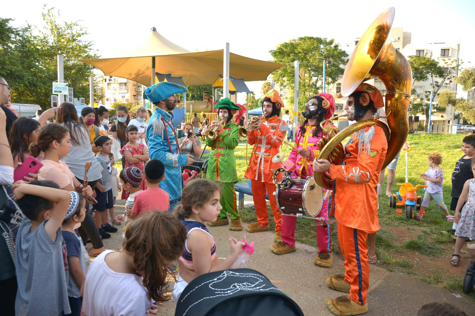אירוע קיץ בגן הבנים 