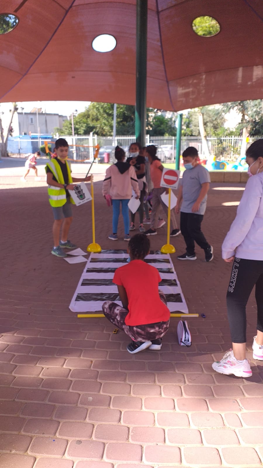 התלמידים דנו בשינוי תרבות הנהיגה בישראל