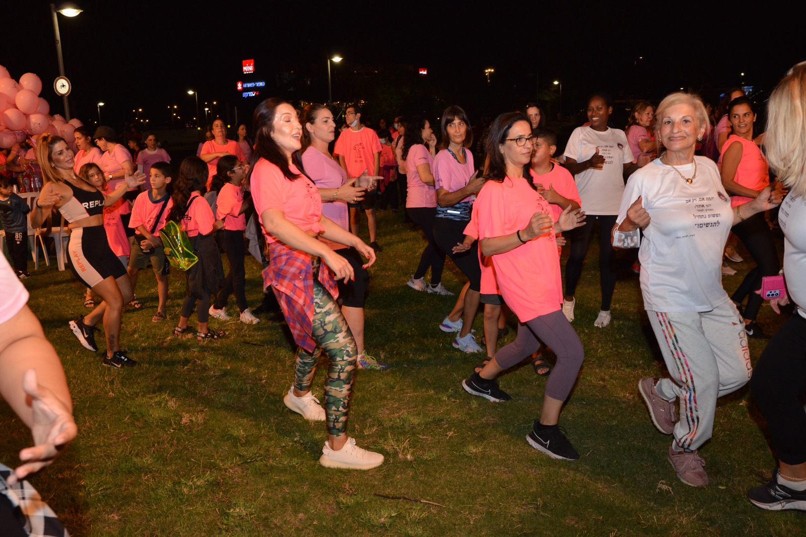 פעילות זומבה בהשתתפות ראש העיר ליאת שוחט