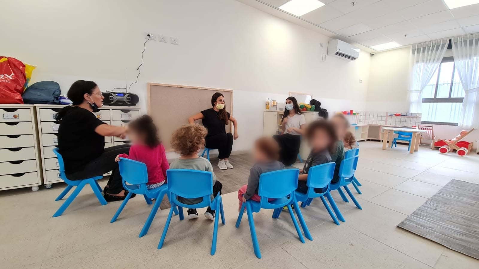 במעון לומדים כבר כעת 27 פעוטות