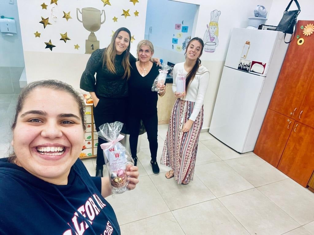 האירוע נפתח בקבלת פנים יפה 