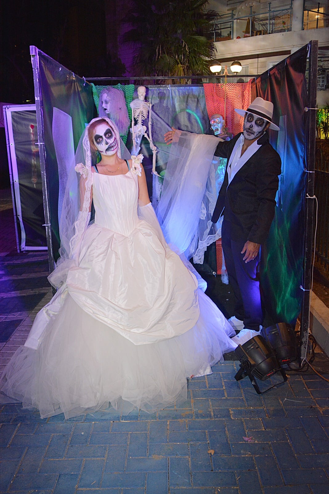 בני הנוער נהנו ממסיבת זומבים