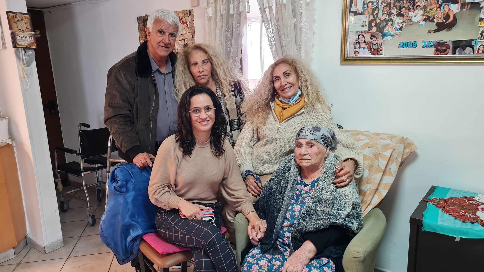 סלימה מיכאל בת ה-104 היא תושבת ותיקה בעיר שהתנדבה במשך עשרות שנים ודאגה לנזקקים