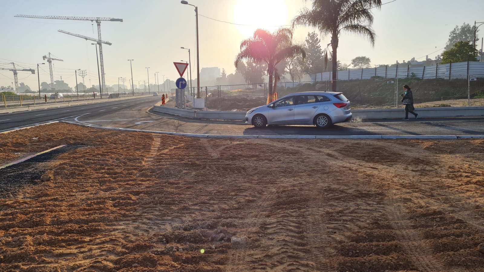 צומת בן גוריון באור יהודה נפתח לתנועה עם כניסה ויציאה חדשות לעיר