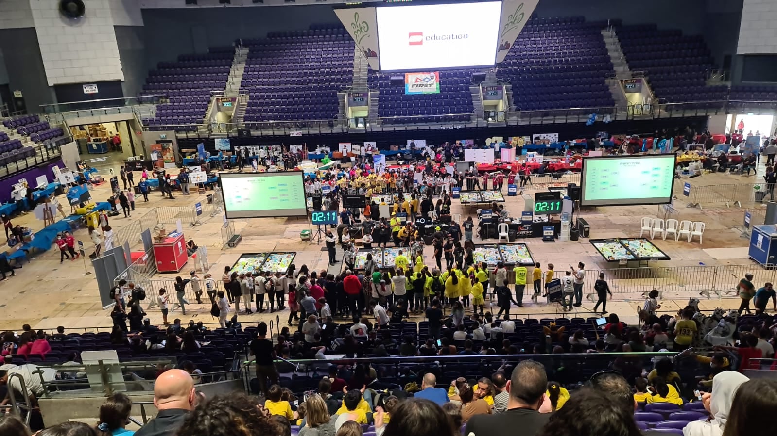 התלמידים זכו לשבחים על החשיבה היצירתית והמודלים היפים שבנו