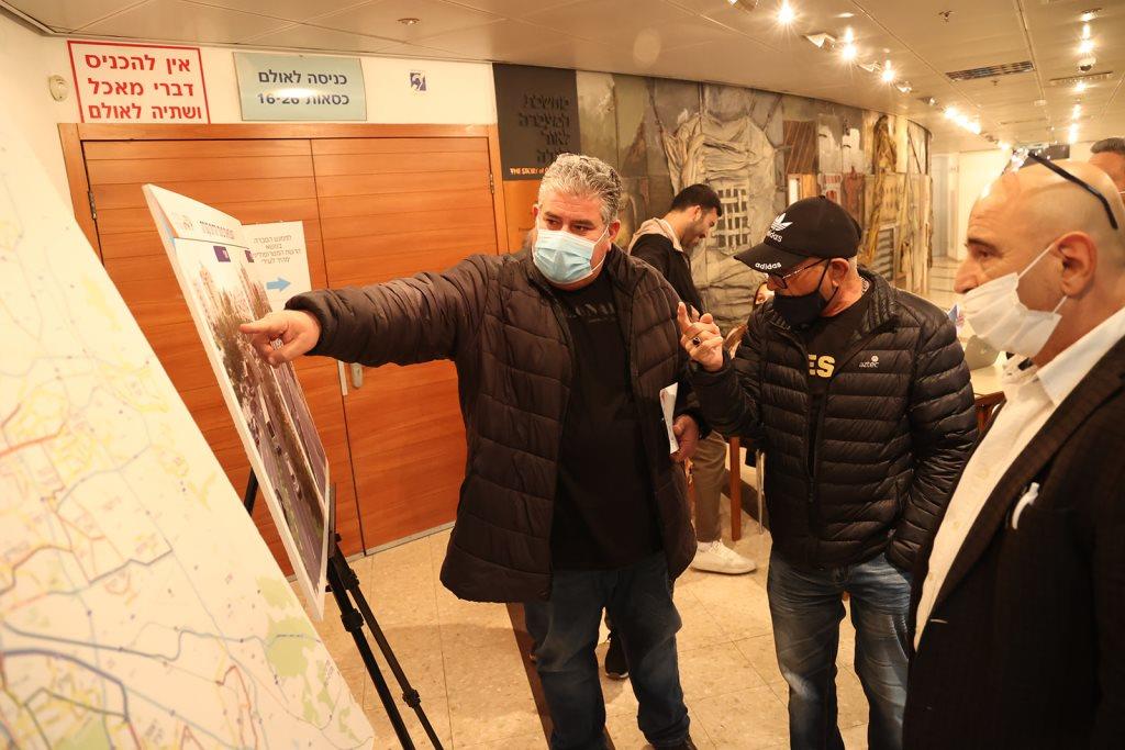 העירייה יחד עם חברת נתיבי איילון קיימו כנס הסברה שבו הוצג הפרויקט 