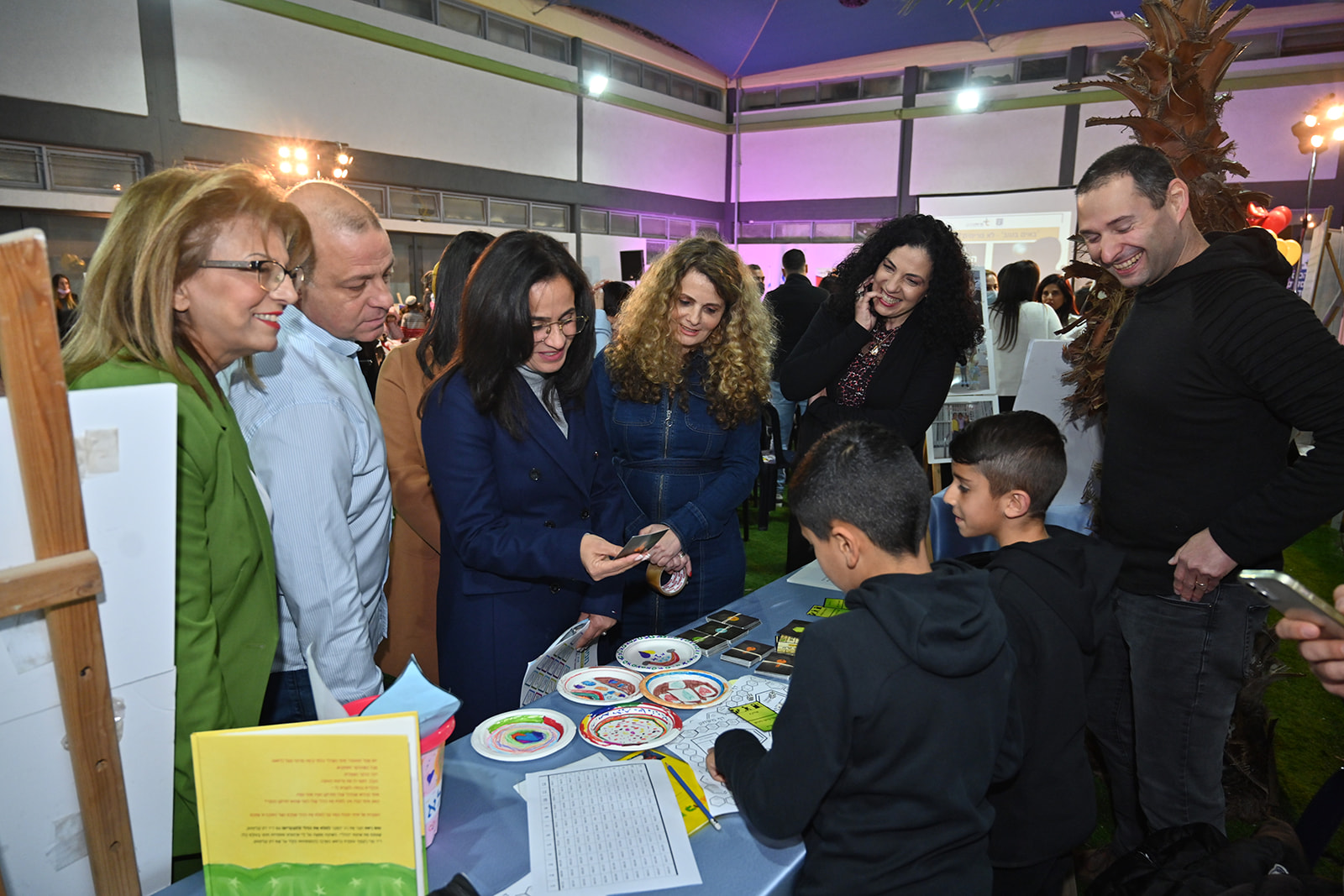 התלמידים הציגו יוזמות חינוכיות שמעודדות את השיח המכבד ויוצאות כנגד האלימות
