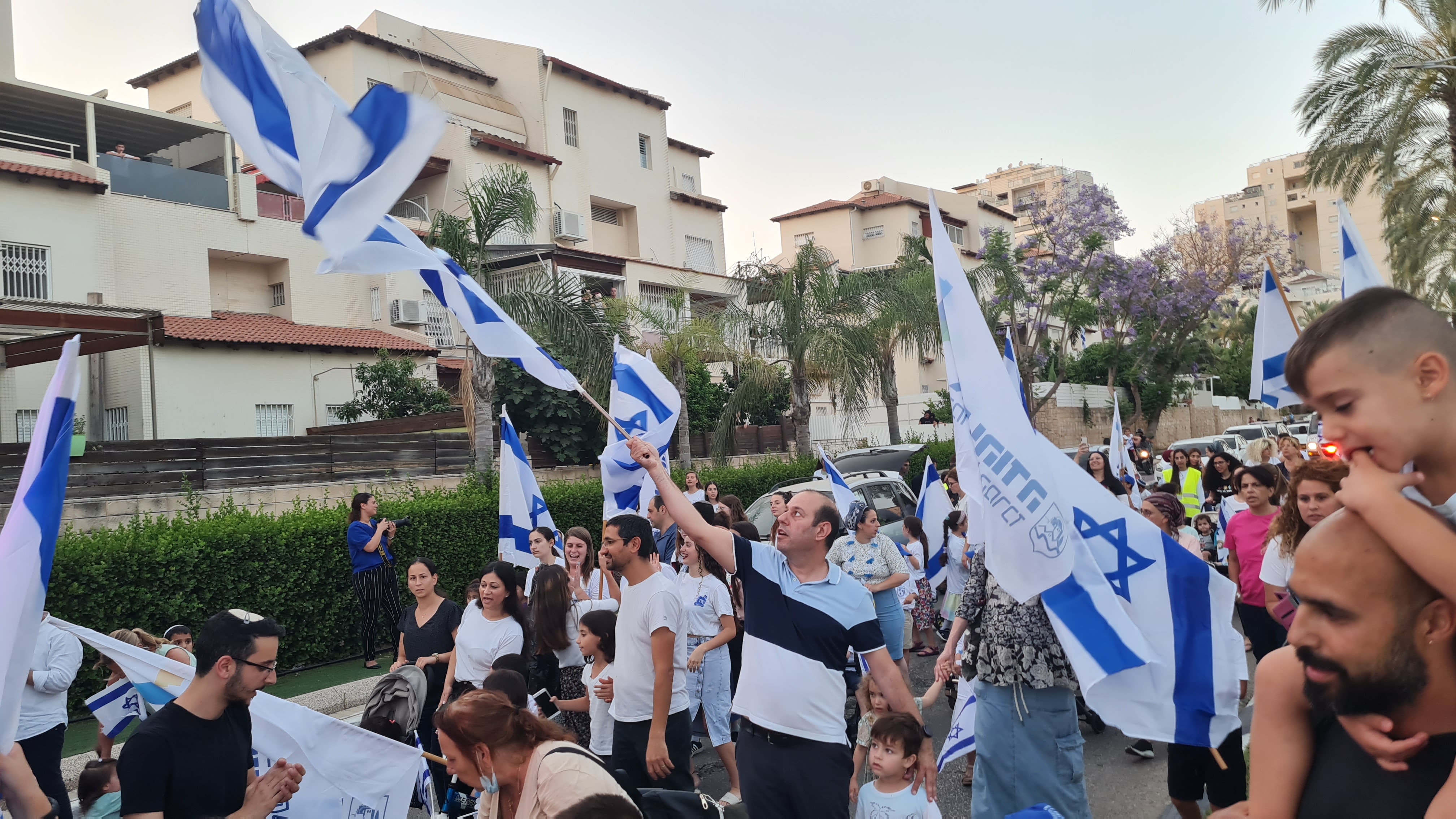 אור יהודה קיימה תהלוכת דגלים ברחובות העיר ביום ירושלים