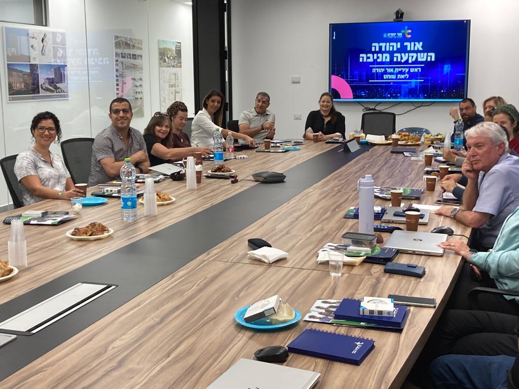 נציגי רשויות מגוש דן בתחום העסקים התארחו באור יהודה