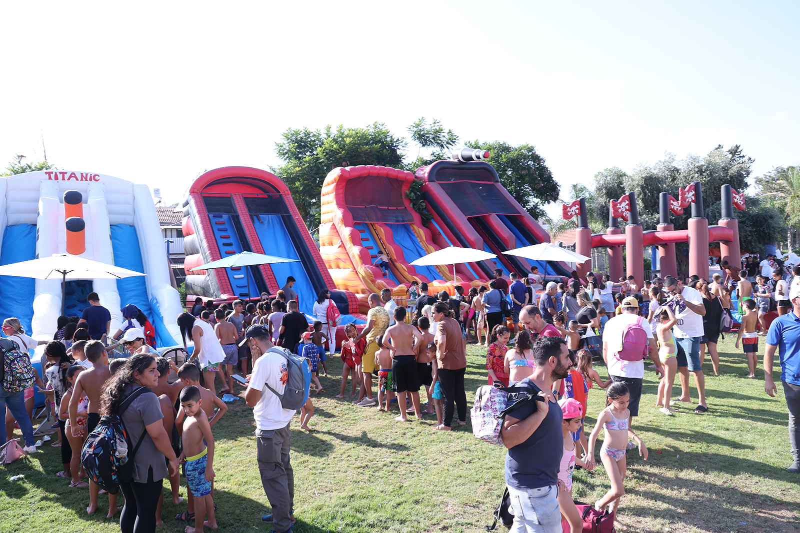 אלפי תושבים חגגו את היום הרטוב באור יהודה