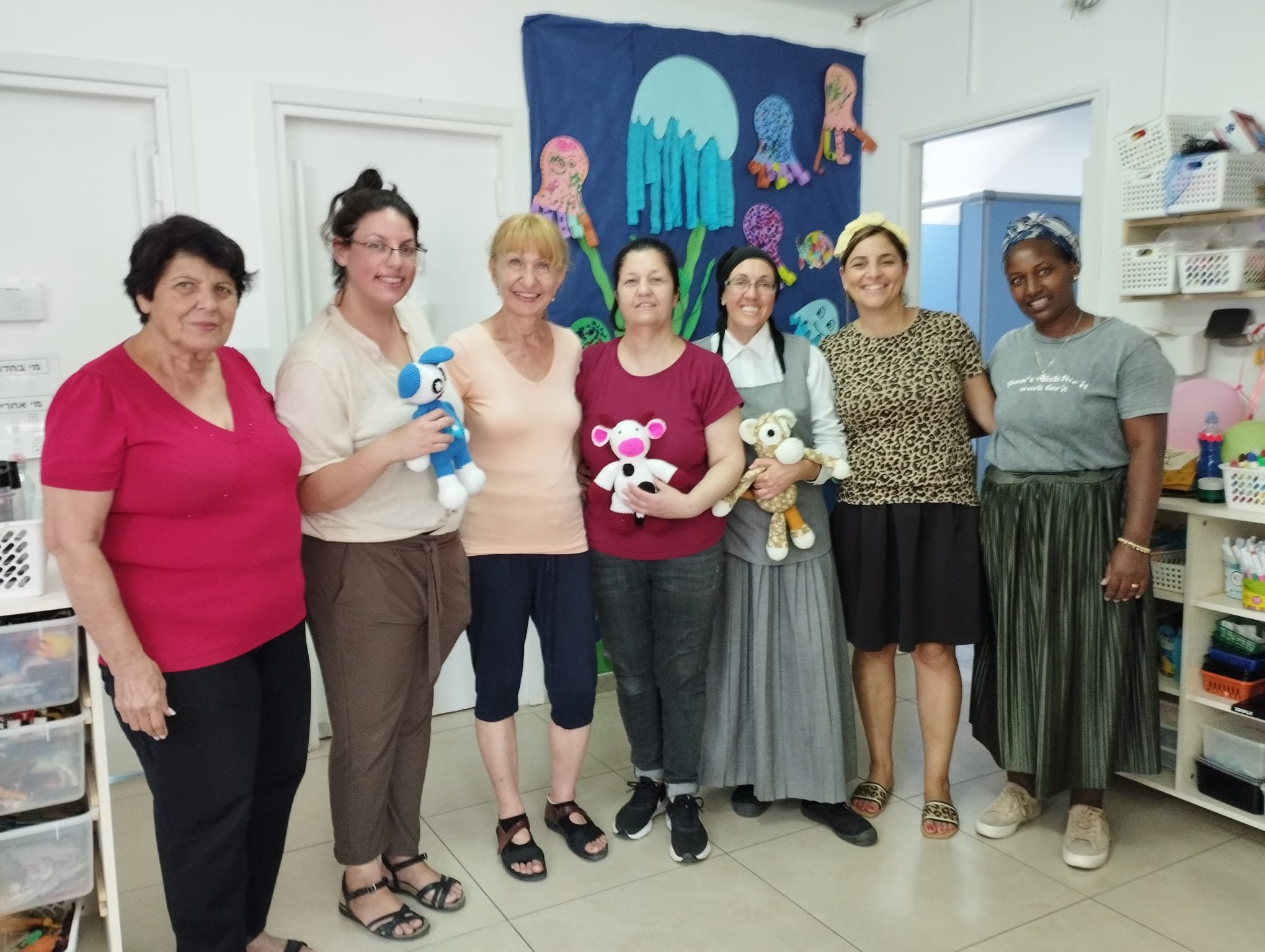 כעת הגיע תורם של ילדי החינוך המיוחד בעיר ליהנות מהתוצרים המרשימים