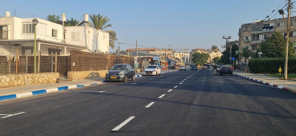 במסגרת העבודות שנמשכו כחודש הפך הרחוב לנגיש לאנשים עם מוגבלויות