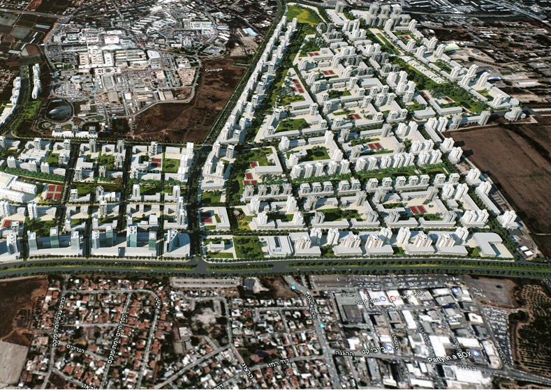 שטחי מחנות תל השומר חולקו רשמית בין קריית אונו לאור יהודה