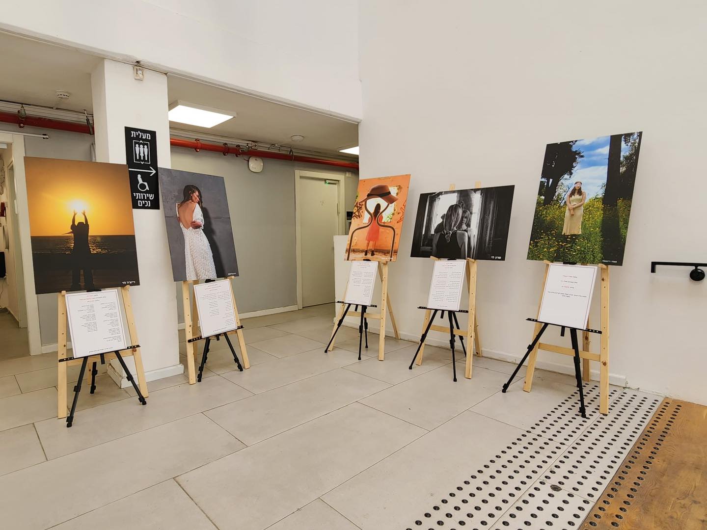 התערוכה היא פרי יוזמתה של עו"ד דנה דרזנין, המתמצאת היטב בתחום האלימות במשפחה, והיא מתקיימת בשיתוף עם מרכז רקמן באוניברסיטת בר אילן.