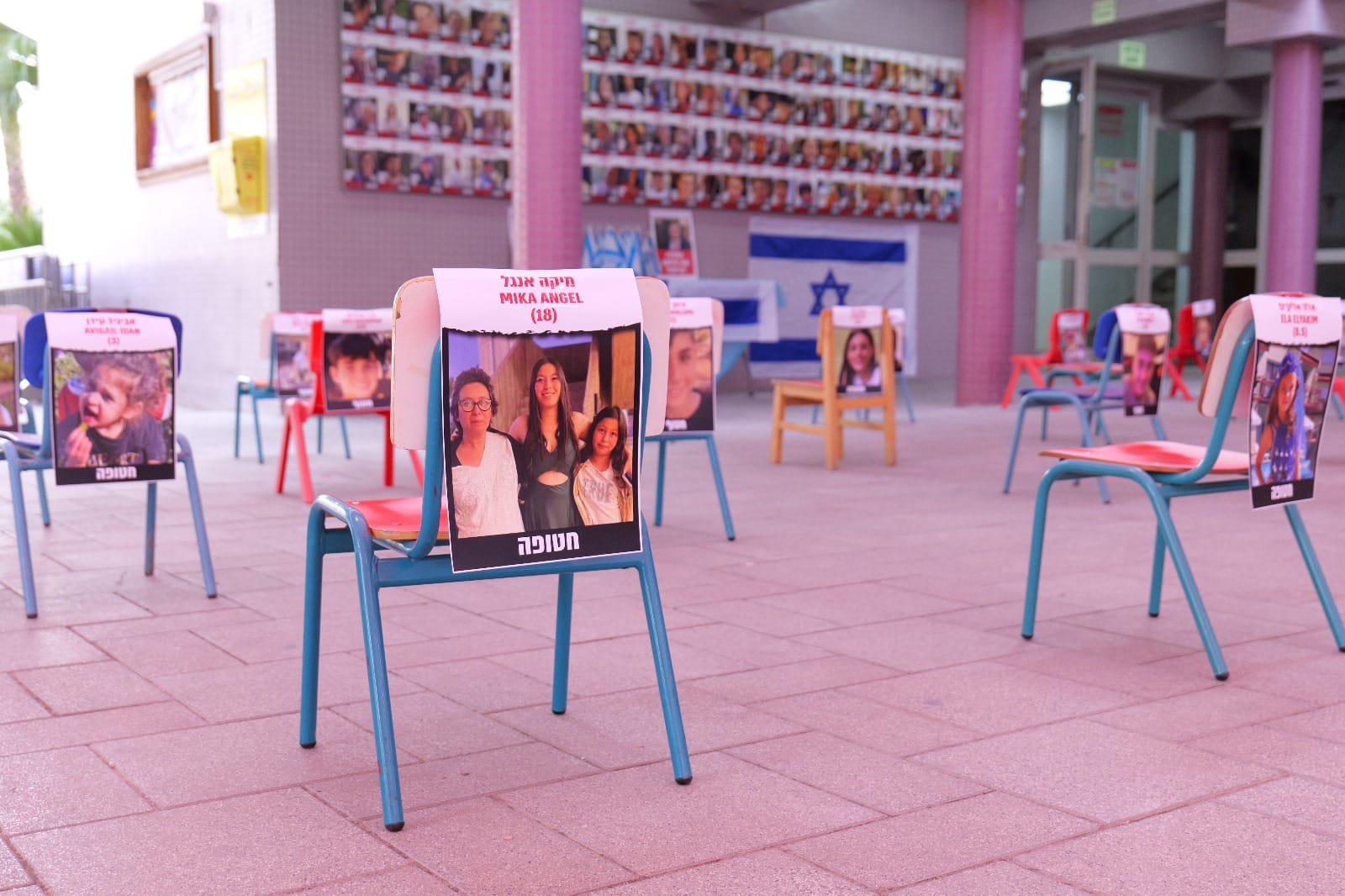 בימים אלה כאשר היכל התרבות סגור לפעילות, צוות ההיכל בניהולה של דנה הראל חש שהם חייבים להשמיע את קולם של החטופים ולהשאיר אותם בתודעה העירונית והלאומית גם יחד ורתמו מספר עסקים בעיר לטובת הנושא. 