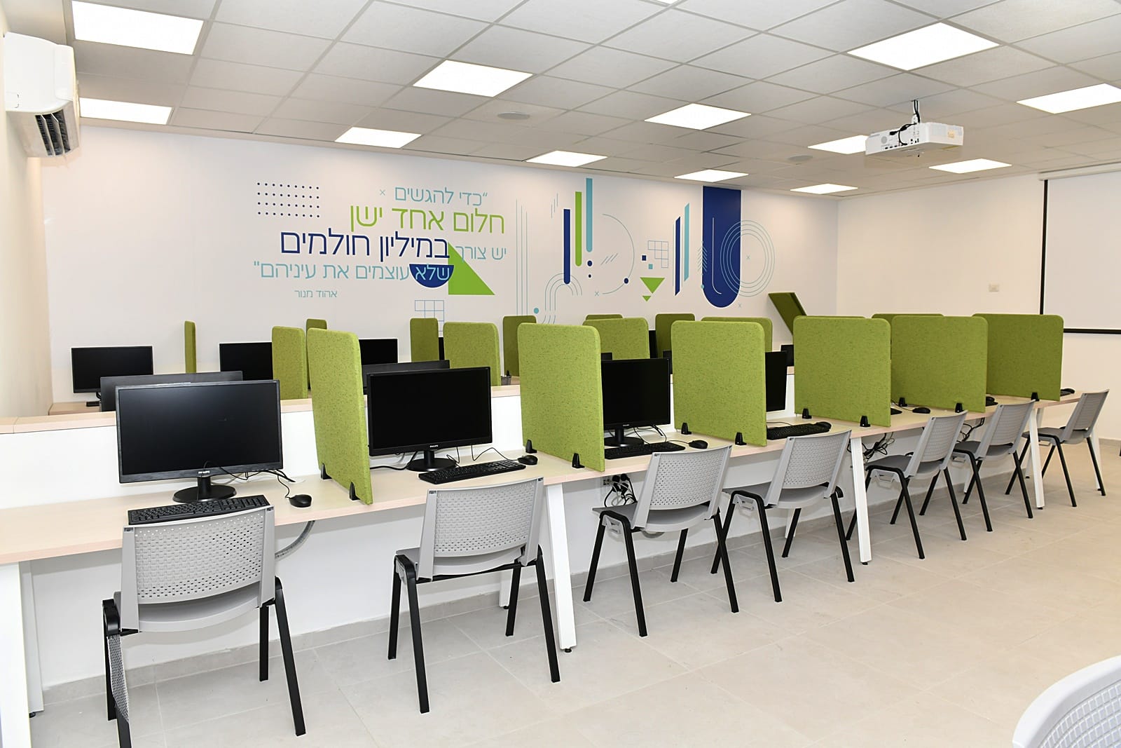 4 כיתות מחשבים חדשות שישמשו כמעבדות סייבר ו-3 חדרי ספח ללמידה פרטנית הוקמו בתיכון יובלים באור יהודה ונחנכו בשבוע שעבר בטקס בהשתתפות ראש העיר, ליאת שוחט, סגן ראש העיר, עופר בוזי, מנהלת אגף החינוך, דלילה אשכנזי, מנכ"ל העירייה, גיל ממון, גזבר העירייה, גיל גבריאל, מנהל הקריה השש שנתית, ד"ר נתי ברק, מנהלת התיכון, מירב שקד, צוות תחזוקת מוסדות חינוך וציבור בניהולה של טוני אדיב, ורכז התקשורת באגף החינוך, אילן אביוב.