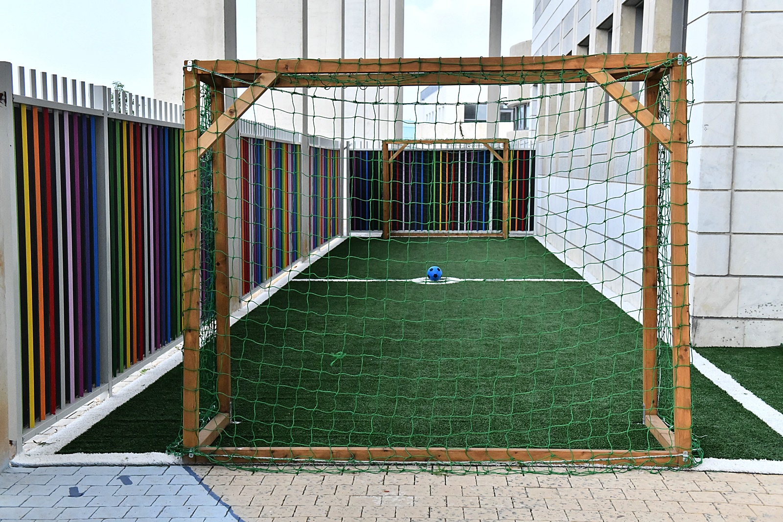 המתחם הוקם בשטח בי