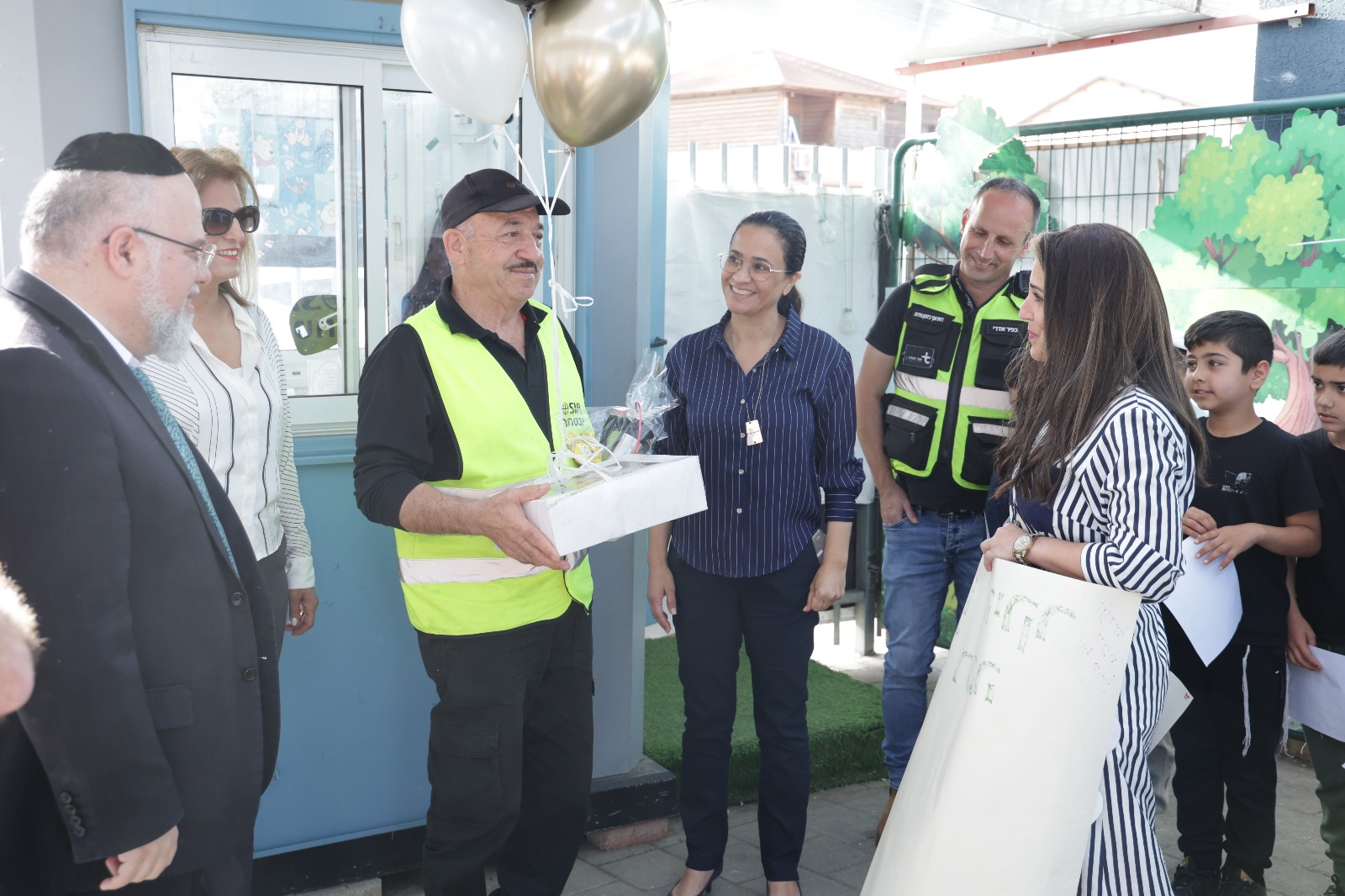 בברנקו וייס הכינו למאבטח ארוחת בוקר חגיגית ובחט