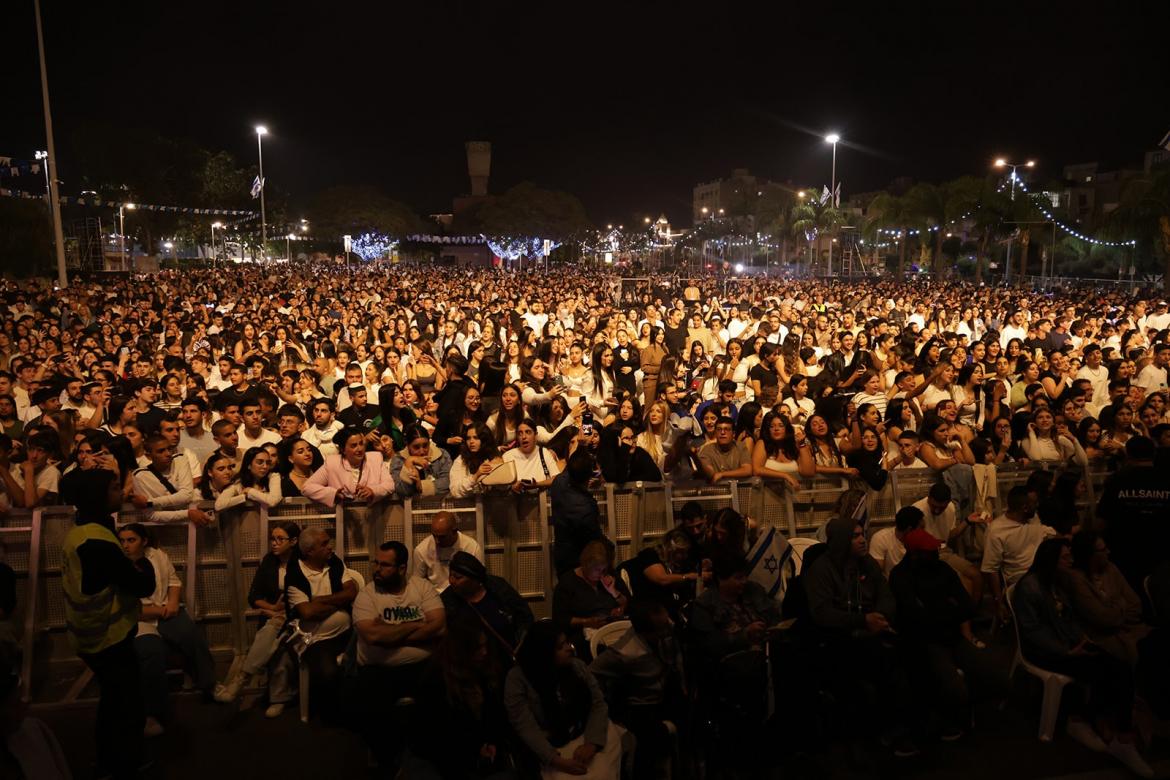 אלפי תושבים חגגו השבוע בערב יום העצמאות באור יהודה 