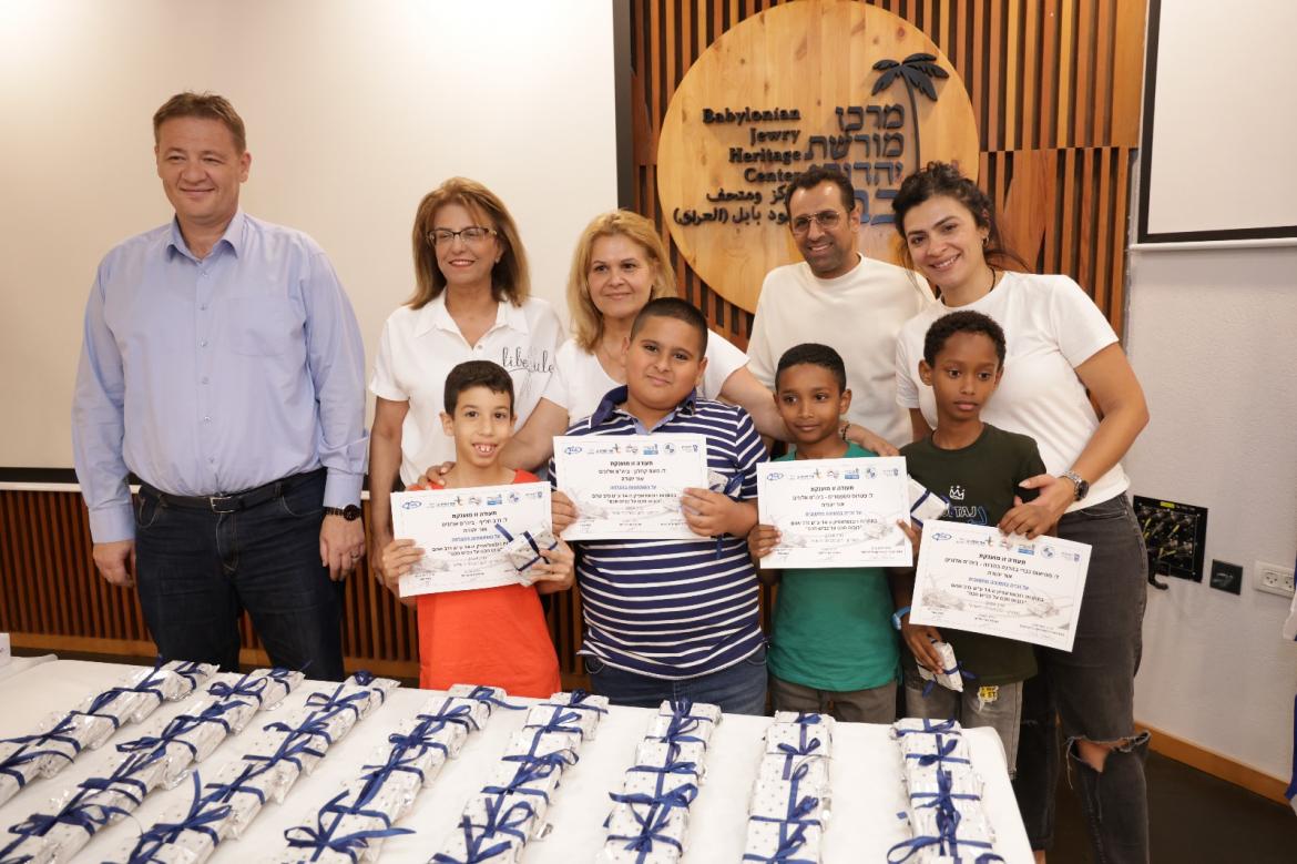 אביה אברמוב ומוריה כהן קטפו את המקום השלישי בקטגוריית חשיבה הנדסית