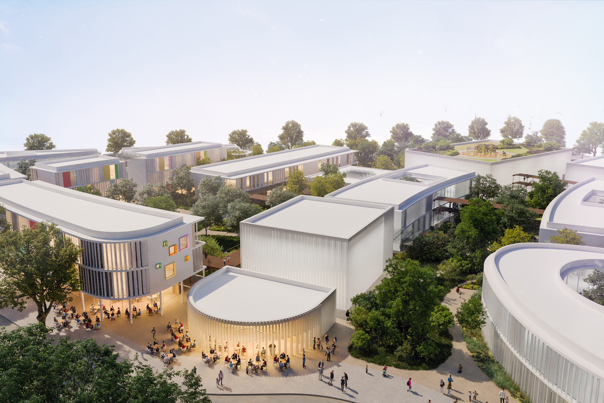 השדרה הקהילתית בשכונת נווה איילון