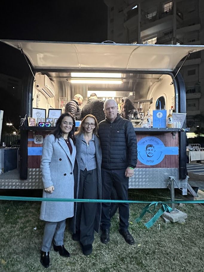 עגלת קפה לזכרו