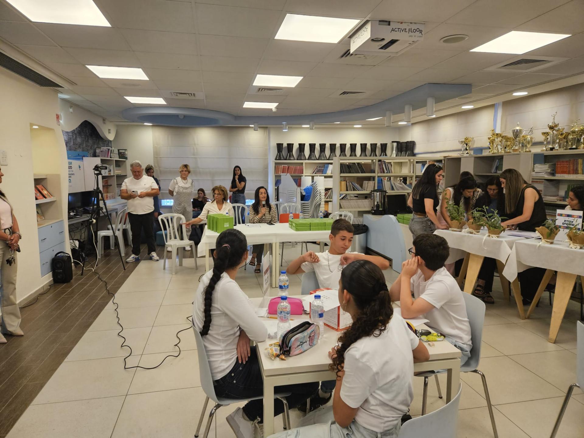 התלמידים נדרשו להתמודד