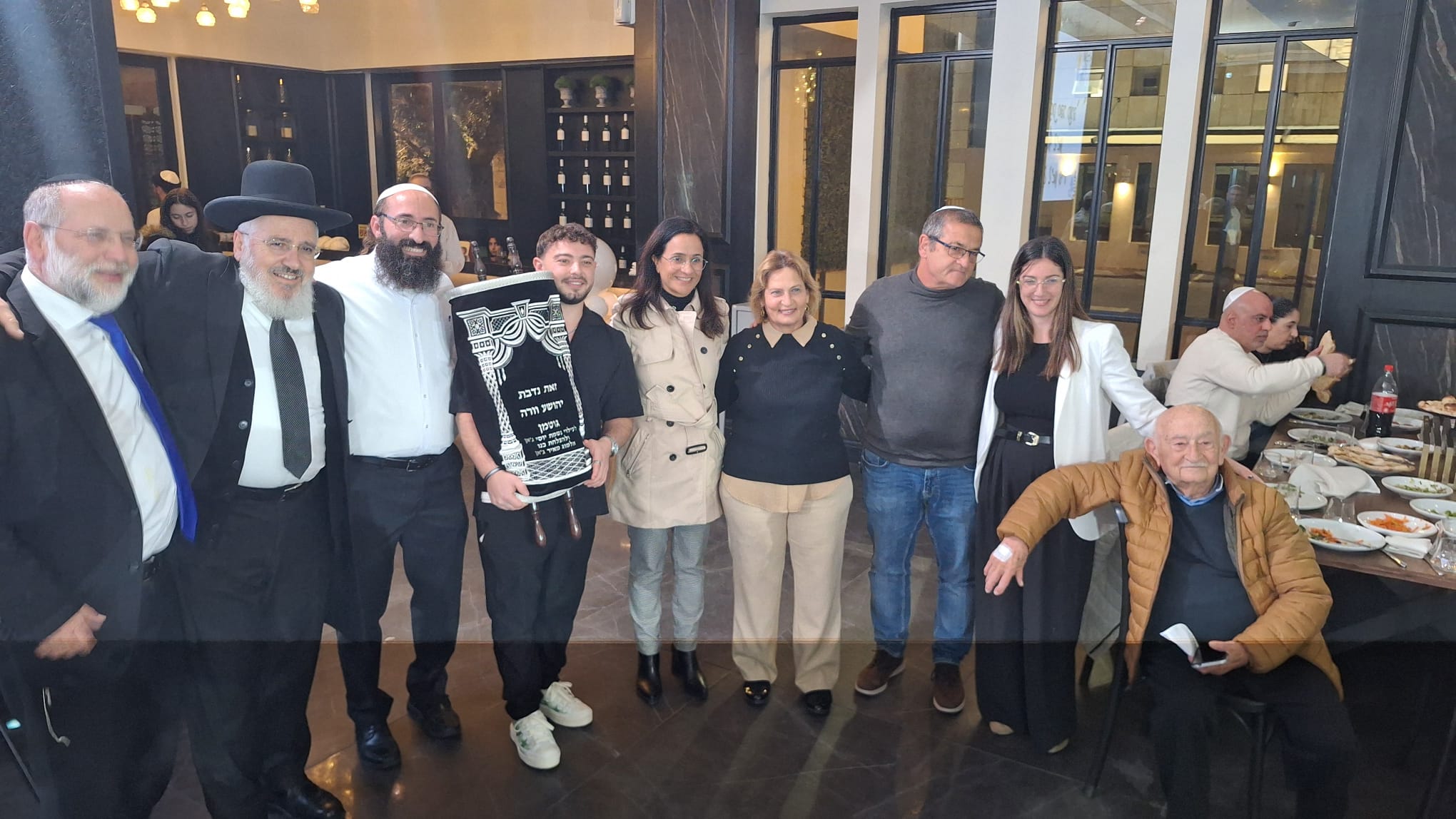 הכנסת ספר תורה אלמוג מאיר גאן
