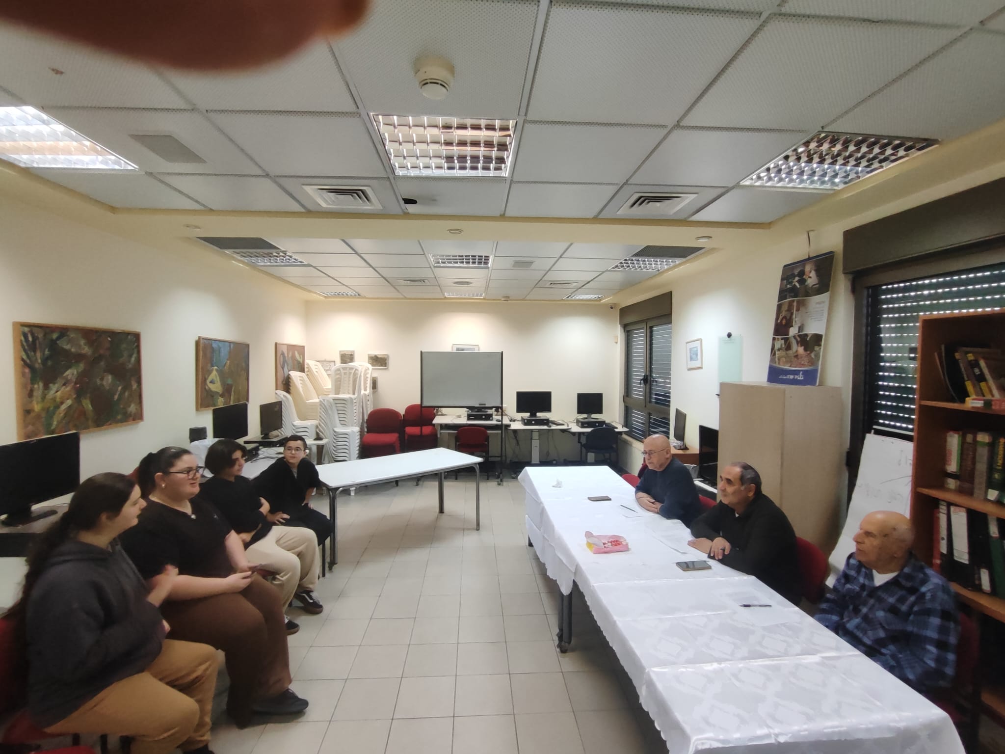מדע עם לב ענק תלמידי תיכון יובלים