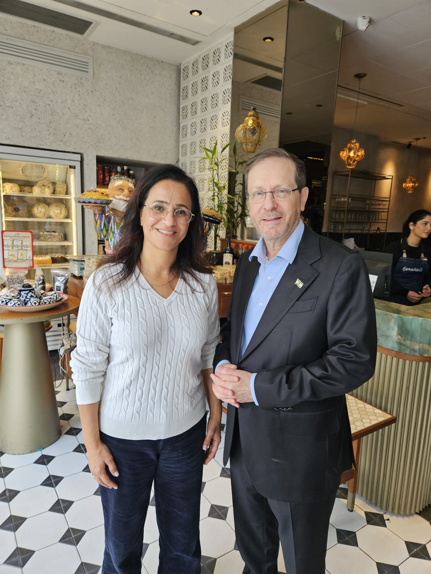 ביקור הנשיא הרצוג
