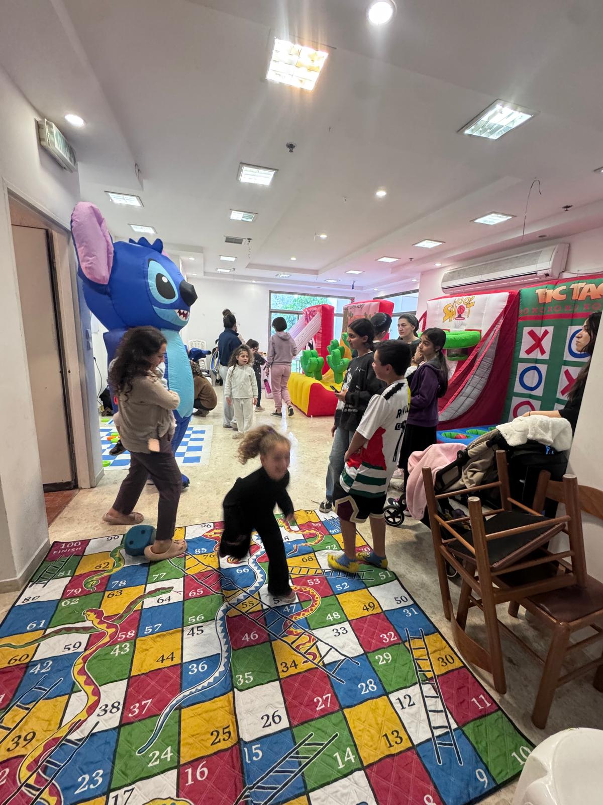פעילות הפגתית במקלטים