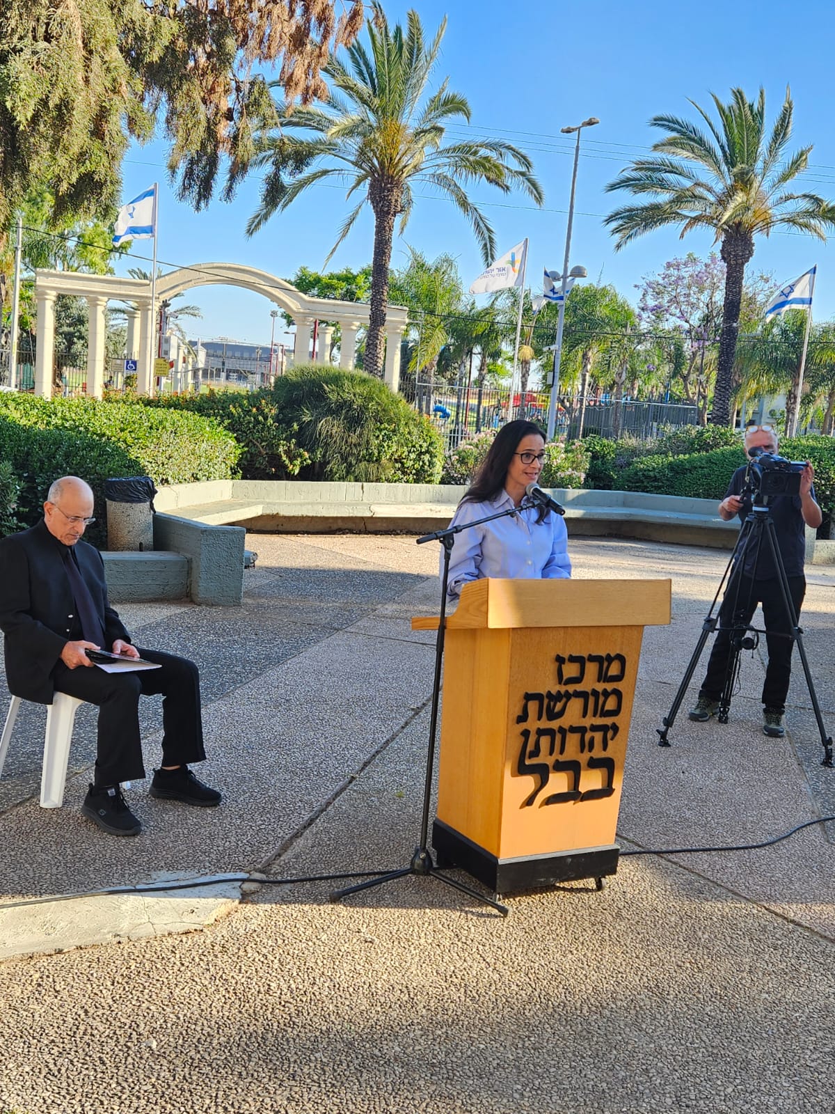 טקס זיכרון לפרהוד מרכז מורשת יהדות בבל 3
