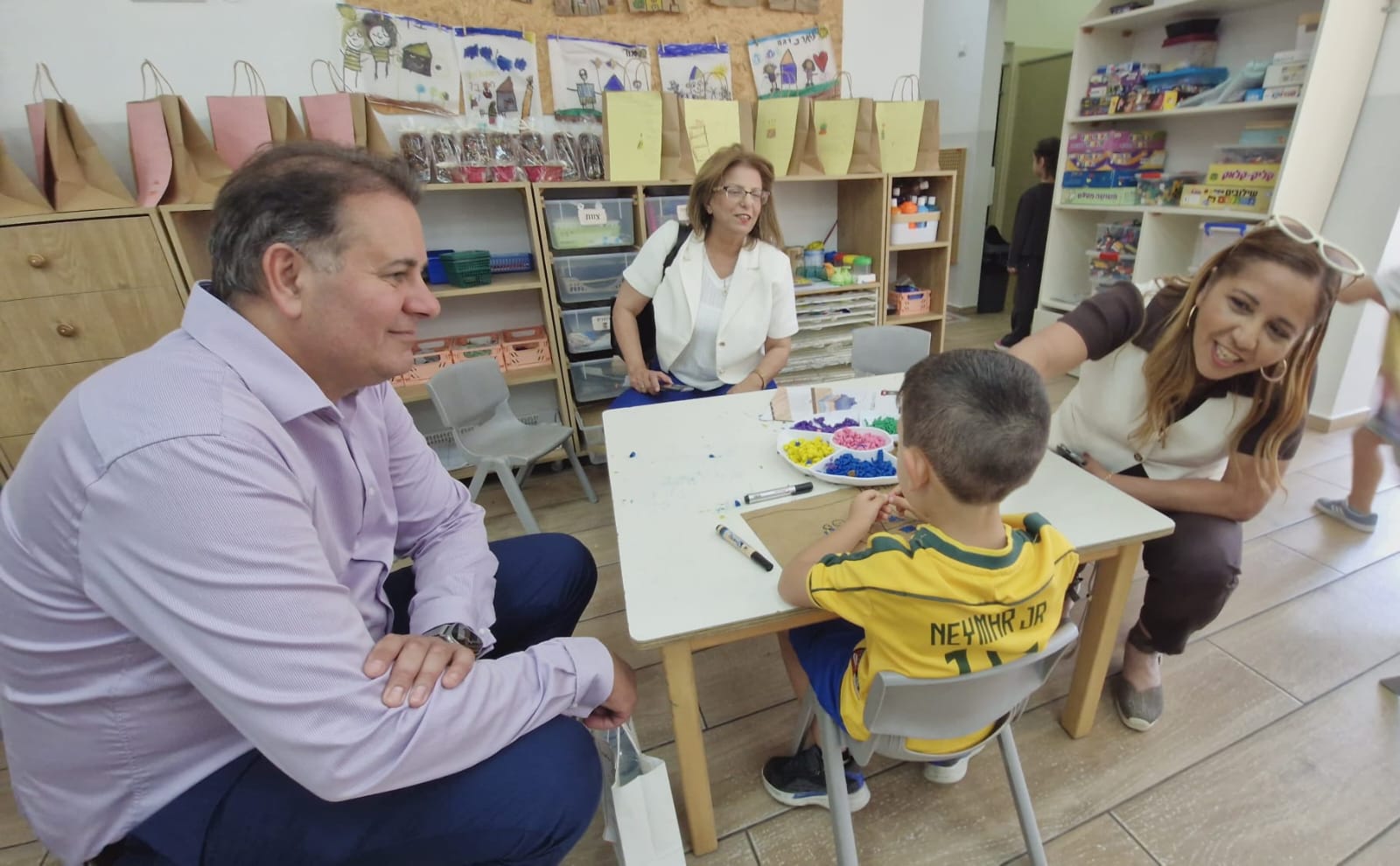 ביקור מנהלת מחוז במשרד החינוך 1